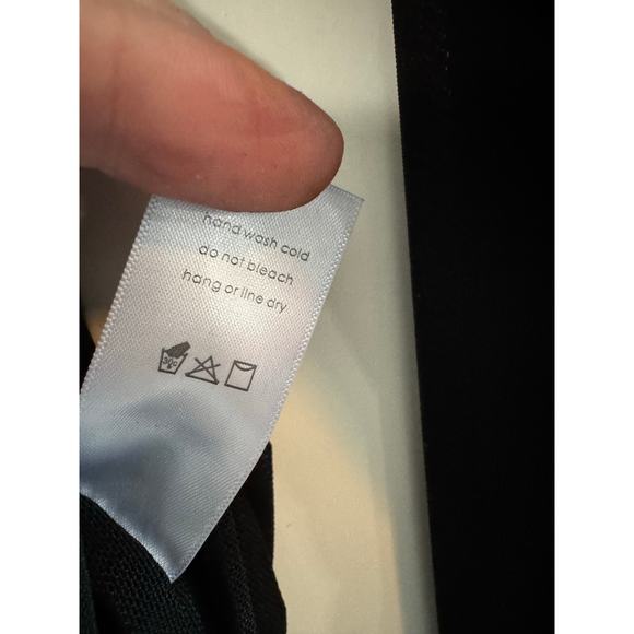 NAKED WARDROBE NEW $58 Mesh Black Long Sleeve Bodysuit - Picture 5 of 6